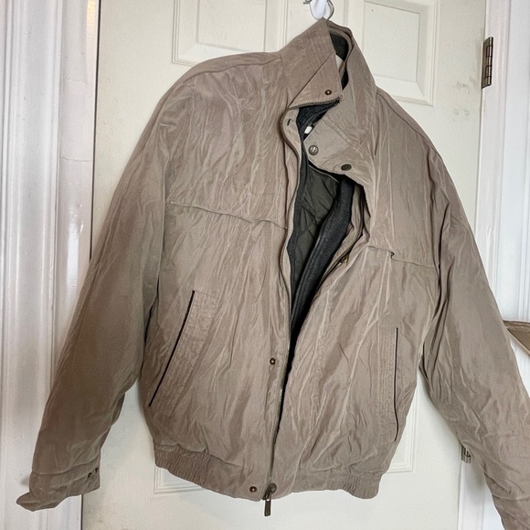 Weatherproof Other - Weatherproof M mens jacket vintage style brown zip up euc